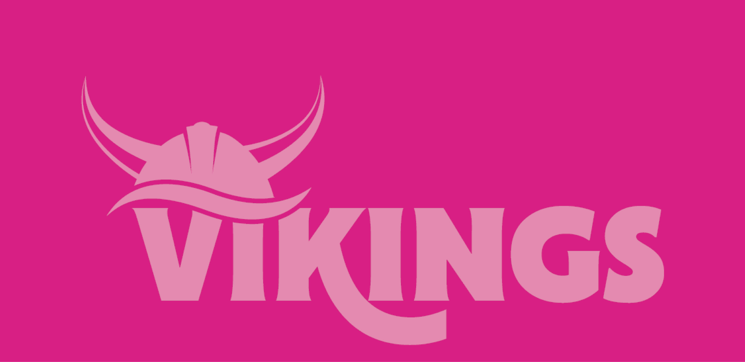 Viking Spirit Symbol on pink background