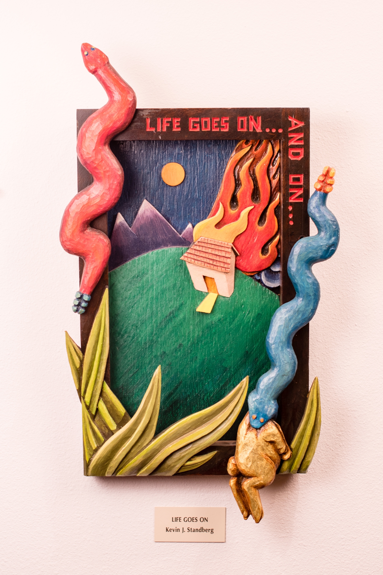 1990 Sculpture: Life Goes On
