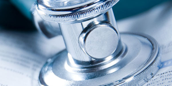 A close up image of a stethoscope