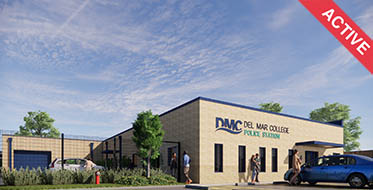 Architect's rendering of the DMC police station