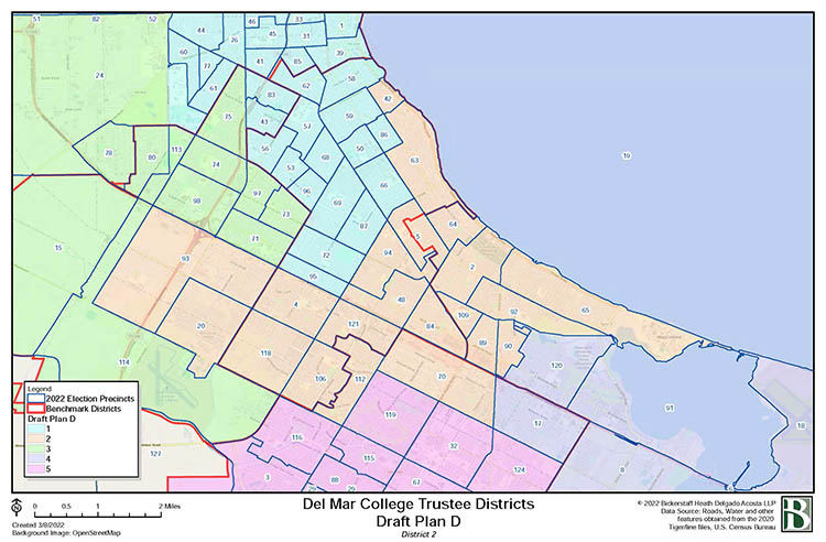 District 2 draft map