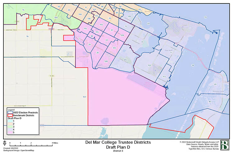 District 5 draft map